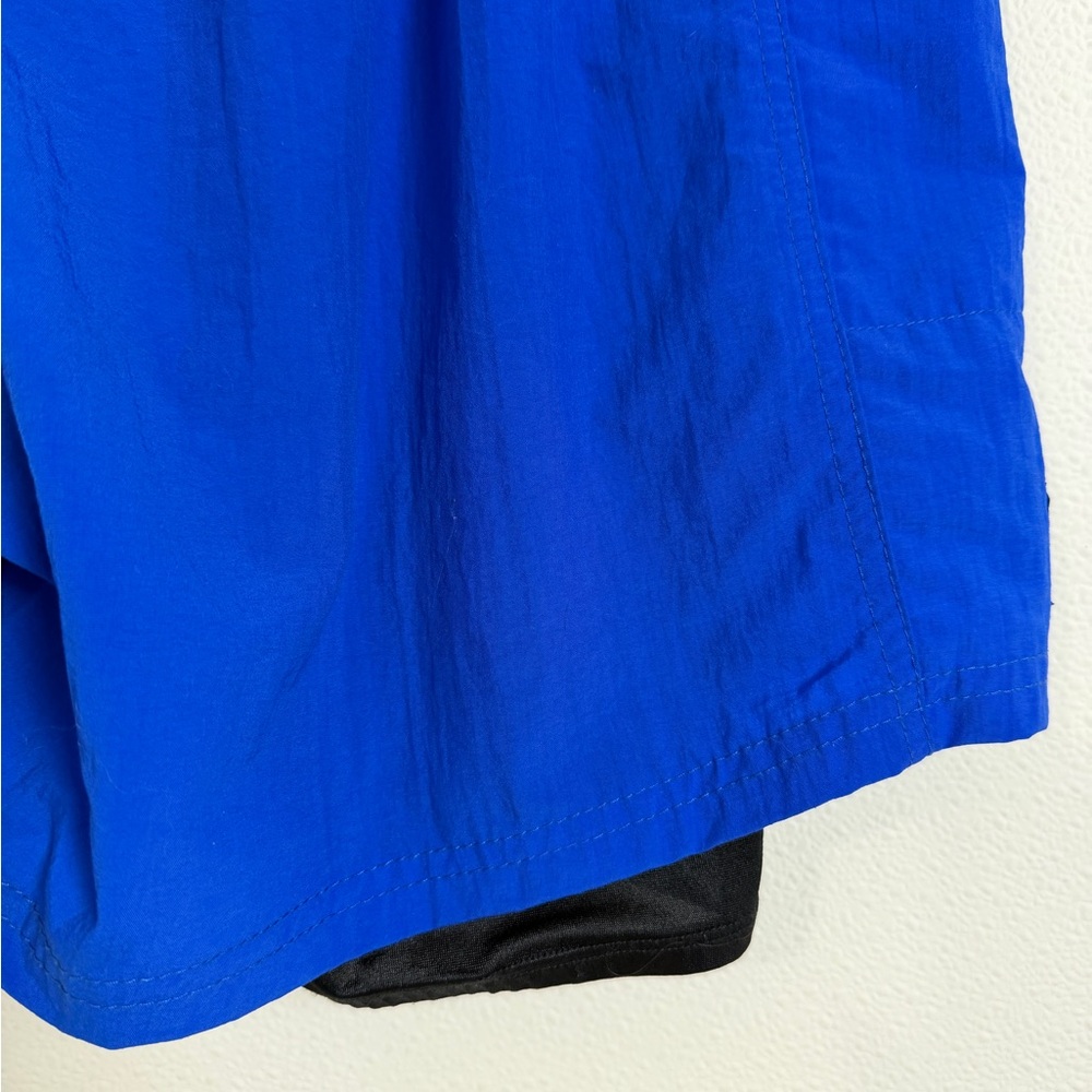 SUGOI Made in Canada Men’s Running Shorts Blue Nylon Lined Athletic Size Large - Picture 14 of 15